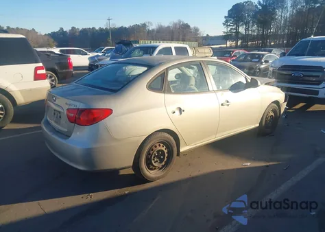 2007 Hyundai Elantra Gls/Limited/Se from USA, damaged, VIN KMHDU46D17U092192